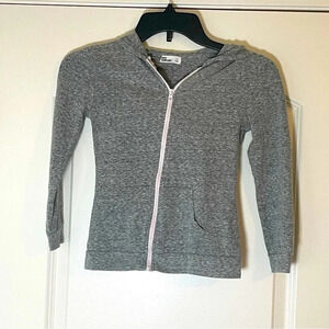 Girl Zip Up Hoodie w/Jogger Pants/Capri Bundle (2) - Size 6X